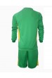 Fotbalové Dres Manchester United Brankářské Dětské Třetí Oblečení 2024-25 Dlouhý Rukáv (+ trenýrky)